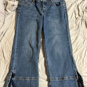 Women's Blue Jean Capris